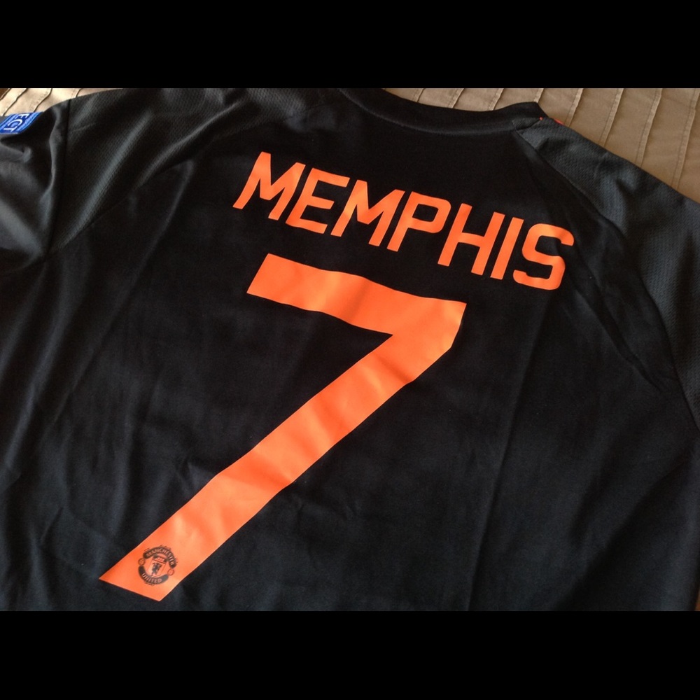 Memphis Manchester United jersey